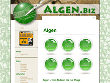 Tablet Screenshot of algen.biz